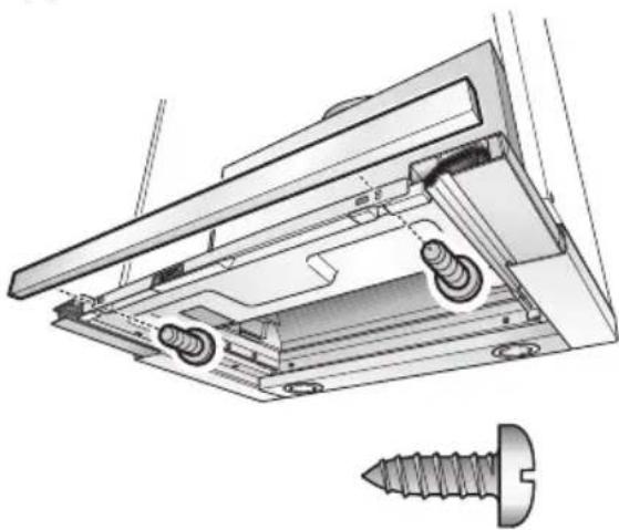 BALAY 3BT779 X - A handle moulding must be attached to the filter drawer. - 2