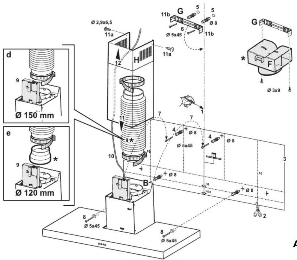 BAUKNECHT DDB 3690 IN - Montage du filtré à charbon - 5