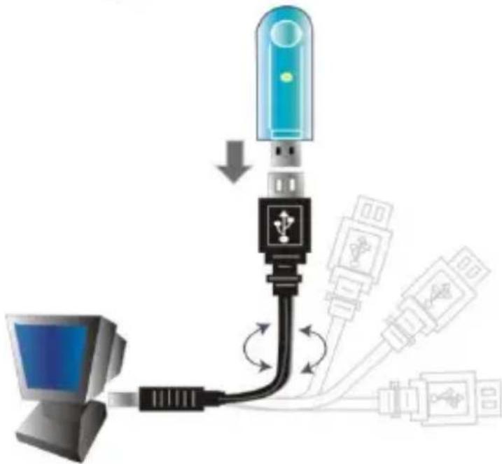 ATLANTIS-LAND NetFly UP4 WN - Connector l'adaptateur USB - 1