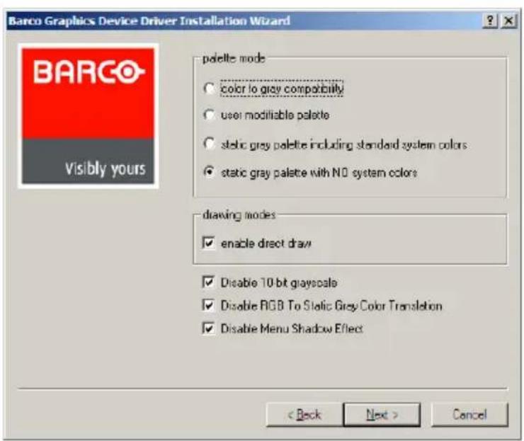 Barco MDNG2121 - Installation des pilotes et du logiciel BARCOMED CORONIS ou Nio - 3