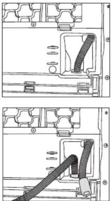BEKO DPU 7360 X - Raccorder le conduit d'évacuation - 1