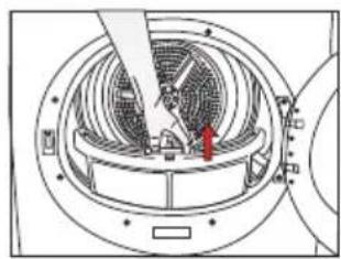 BEKO DPU 7360 X - Filtre / Surface intérieure de la porte de chargement - 1