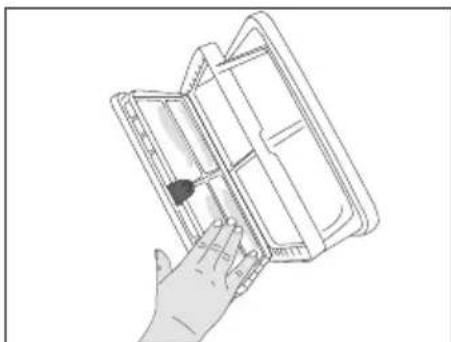 BEKO DPU 7360 X - Nettoyer le tiroir du filtre - 6