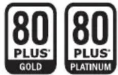 Be Quiet! Dark Power Pro 10 850W - High efficiency: - 1