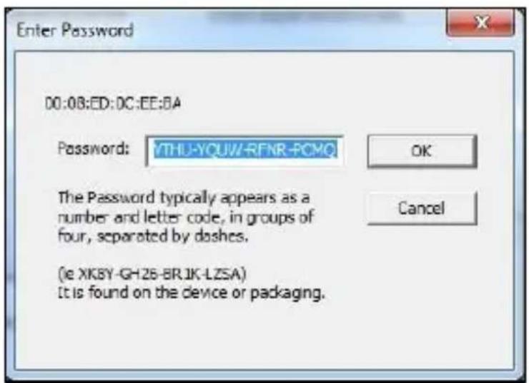 ATLANTIS-LAND NetPower 302 AV - Inserimento della Password Setup: - 1