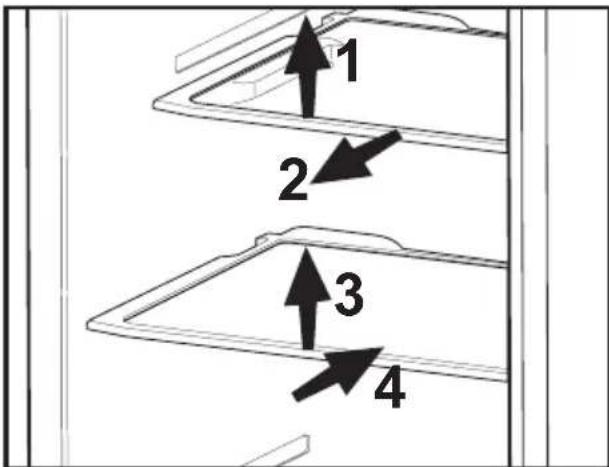 BEKO GNE 114613 X - Sliding Body Shelves - 1