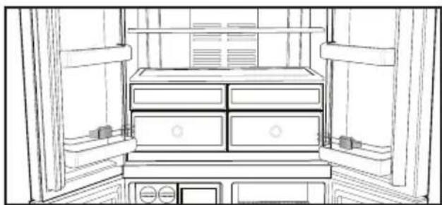 BEKO GNE 114613 X - Blåt lys - 1