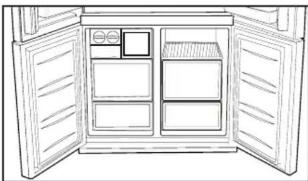 BEKO GNE 114613 X - Multi Zone Storage Compartment - 1