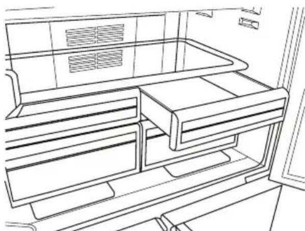 BEKO GNE 114613 X - Chiller compartment - 1