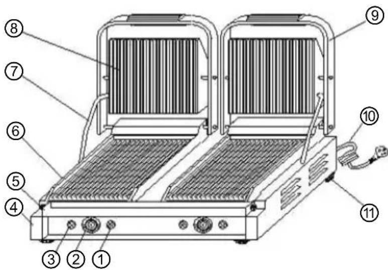 BARTSCHER A150671 - Baugruppenübersicht - 1