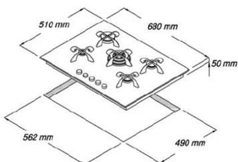 BAUMATIC B72TCW - Befestigung am Möbel - 2