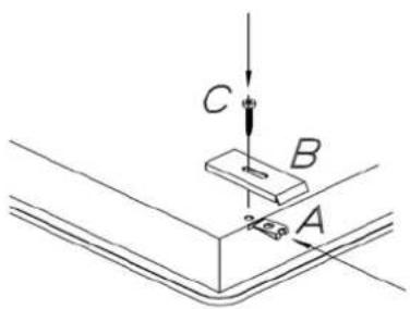 BAUMATIC B72TCW - Befestigung am Möbel - 1