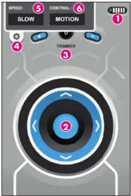 BEEWI KickBee - Android User Interface - 1