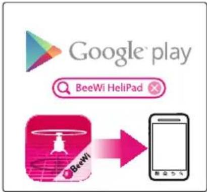BEEWI StingBee - Installazione dell'applicazione BeeWi HeliPad - 1