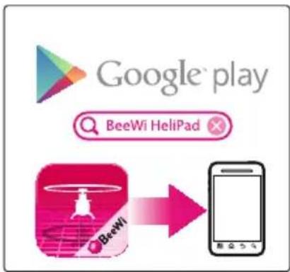 BEEWI StingBee - Instalação da aplicação BeeWi HeliPad - 1