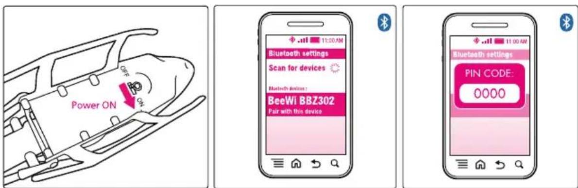 BEEWI StingBee - Pairing - 1
