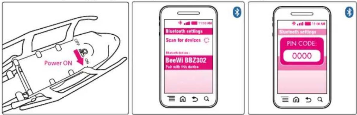 BEEWI StingBee - Pairing - 1