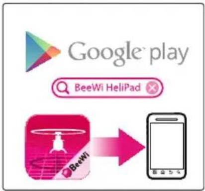 BEEWI StingBee - Инсталация на приложението на BeeWi HeliPad - 1