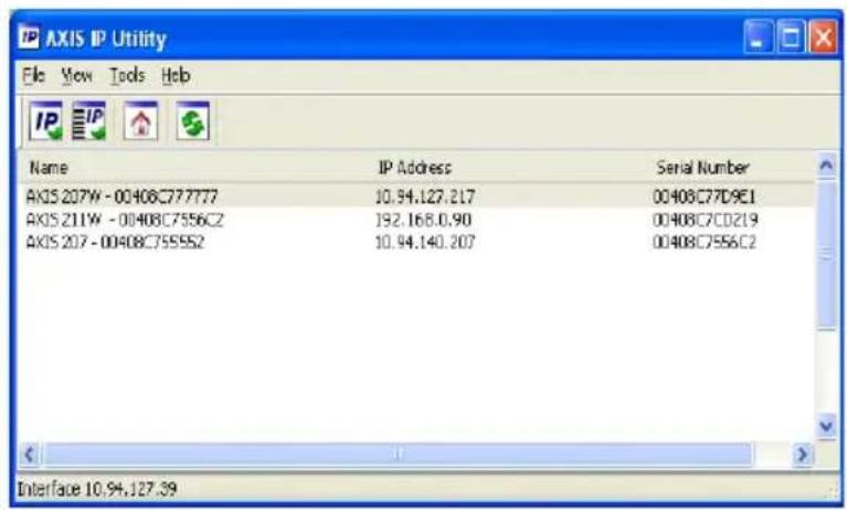 AXIS 211W - AXIS IP Utility - single camera/small installation - 1
