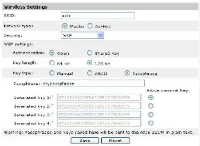 AXIS 211W - WEP - 1