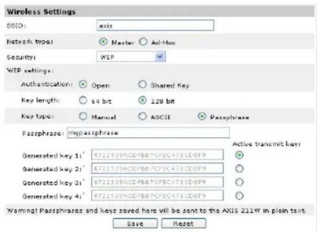 AXIS 211W - WEP - 1