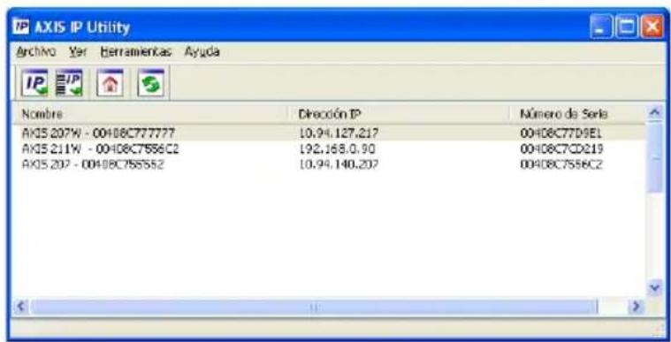 AXIS 211W - AXIS IP Utility: Para cármas individuales o instalaciones pequeñas - 1