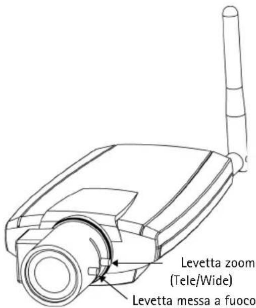 AXIS 211W - Regolamento dell'immagine e della messa a fuoco - 1