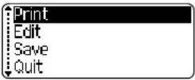 BROTHER PT2710 - Using Templates - Example creating an Asset Tag - 7