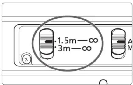 CANON EF 300mm f4L IS USM - Switching the Focusing Distance Range - 1