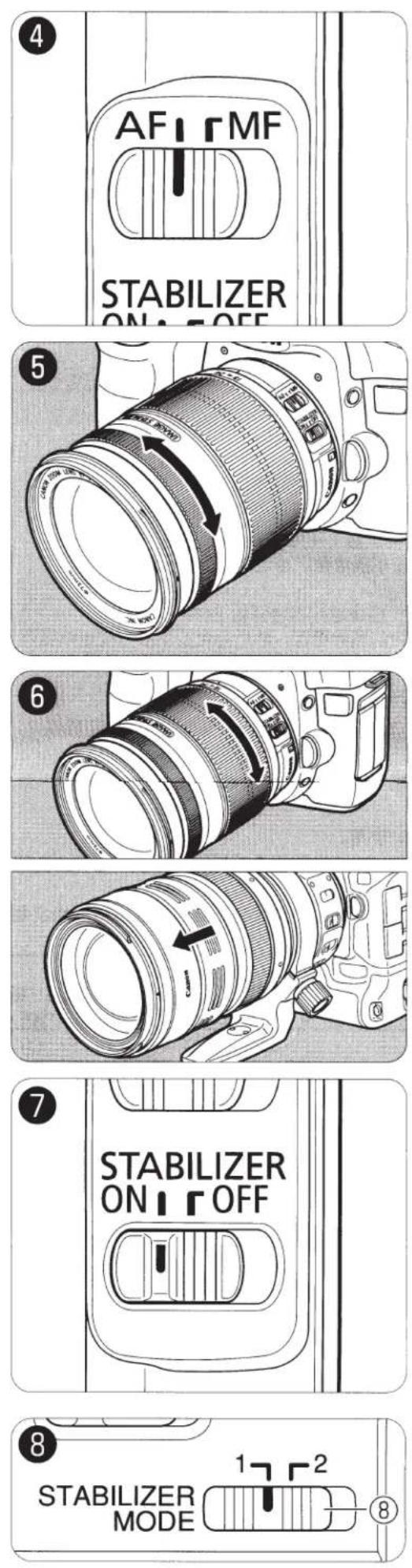 CANON EF 200mm f2.8L II USM - MODE 2: - 3