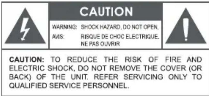 COBY CDRA147 - Safety Notices - 1