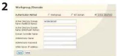 BUFFALO TeraStation Duo - Restrictions d'accès à Active Directory - 2