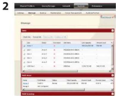 BUFFALO TeraStation Duo - - Utilisation du mode RAID 10 - 1