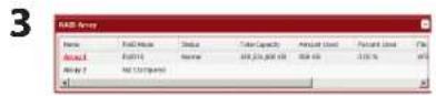 BUFFALO TeraStation Duo - - Utilisation du mode RAID 5 (4 disques durs) - 2