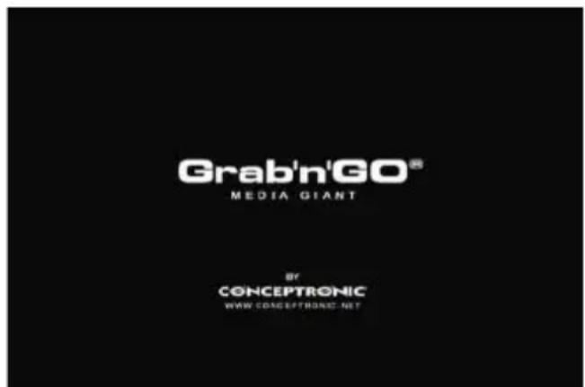 CONCEPTRONIC Media Giant - Uso per la prima volta e configurazione - 1