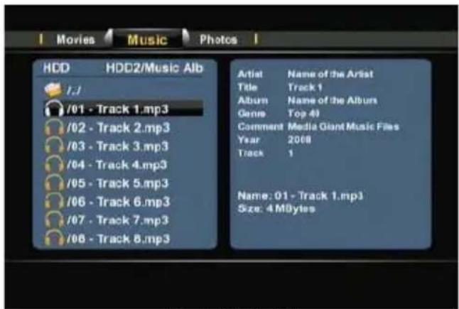 CONCEPTRONIC Media Giant - Riproduzione dei brani audio - 1