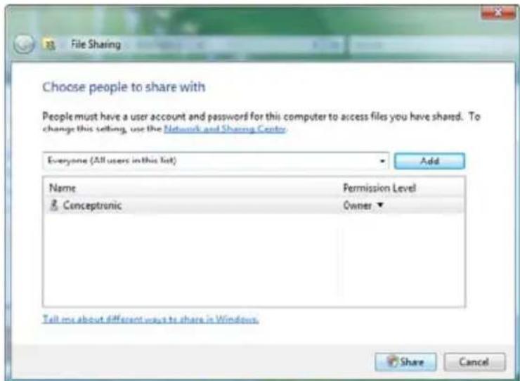 CONCEPTRONIC Media Giant - Compartir archivos bajo Windows Vista - 2