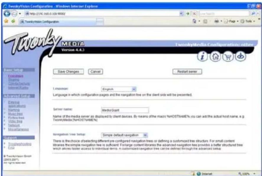 CONCEPTRONIC Media Giant - Serveur A/V UPnP (Serveur Média Twonky) - 1