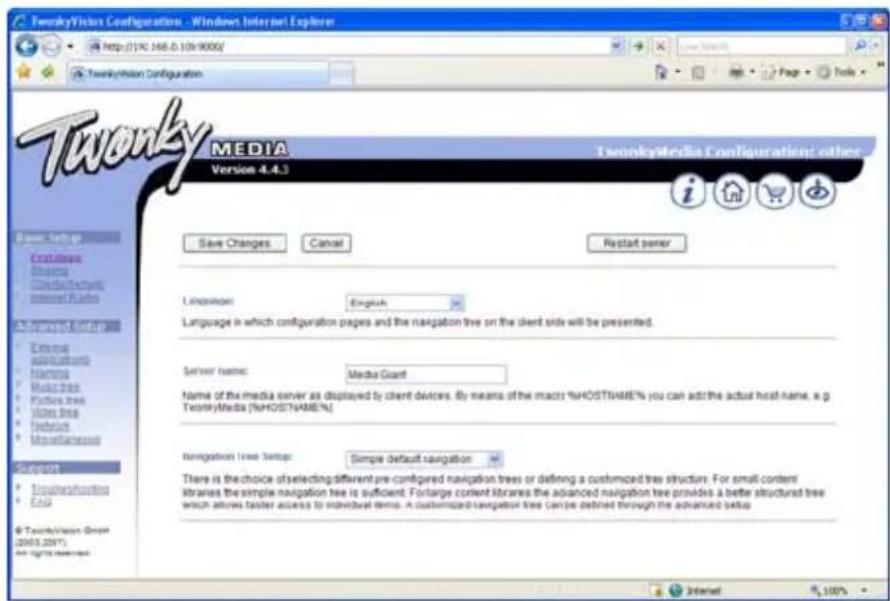 CONCEPTRONIC Media Giant - Servidor UPnP A/V (servidor multimedia Twonky) - 1