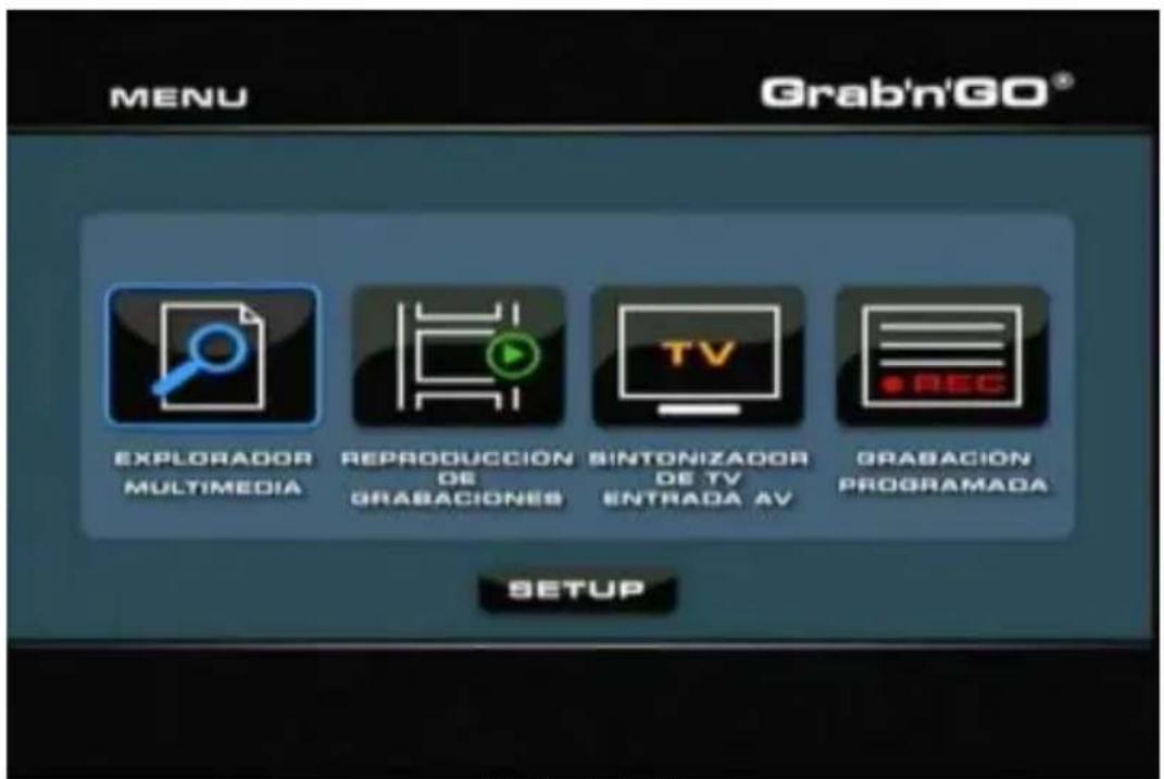 CONCEPTRONIC Media Giant - Menu principal - 1