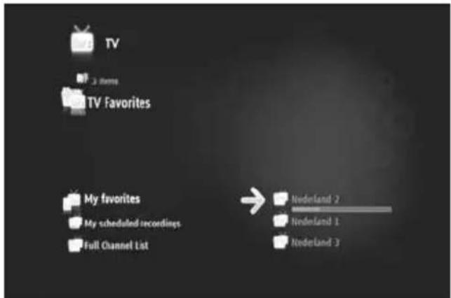 CONCEPTRONIC CMT2D1T - Modifying a favorite channel list - 1