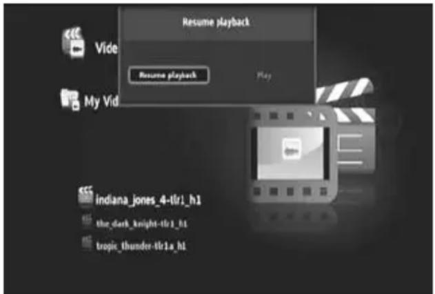 CONCEPTRONIC CMT2D1T - Neustarten der Video-Wiedergabe - 1