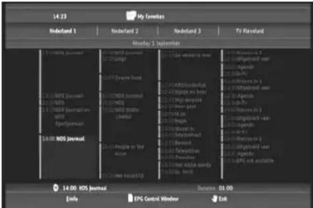 CONCEPTRONIC CMT2D1T - Elektronik program rehberi (EPG) - 1