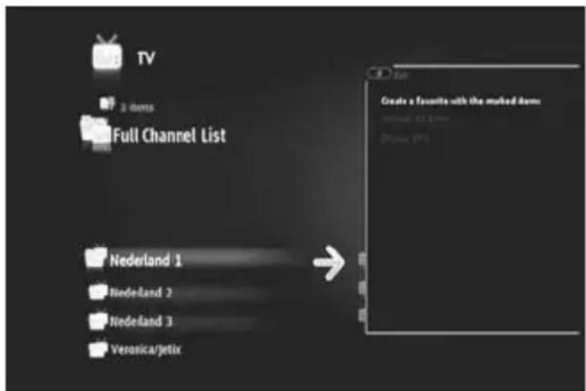 CONCEPTRONIC CMT2D1T - Criar uma lista de canais favoritos - 2