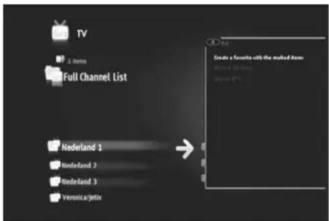 CONCEPTRONIC CMT2D1T - Créer une liste de chaînes préférées - 2