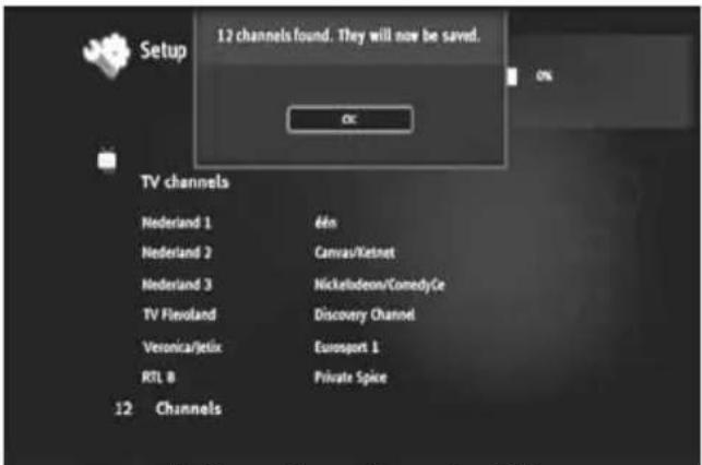 CONCEPTRONIC CMT2D1T - Instellen tv-stations - 2