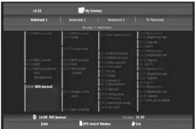 CONCEPTRONIC CMT2D1T - Le guide de programme électronique (EPG) - 1