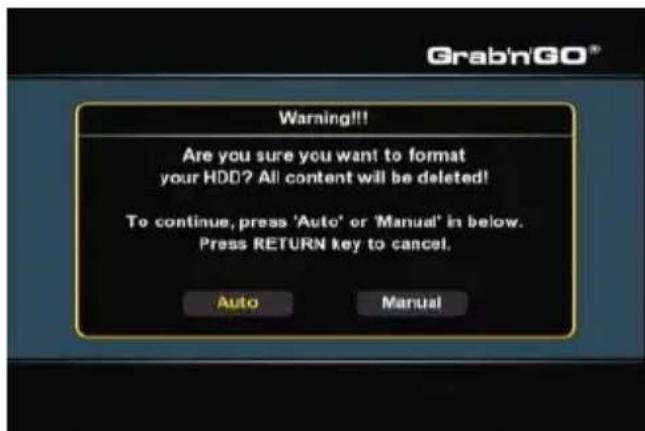 CONCEPTRONIC Media Giant met DVBT - Partitie-informatie en formatteerwizard - 1