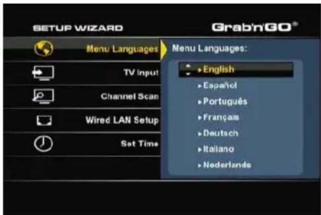 CONCEPTRONIC Media Giant met DVBT - Primeira configuração - 2