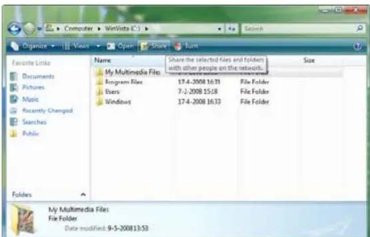CONCEPTRONIC Media Giant met DVBT - Fajlmegosztás Windows Vista esetében - 1